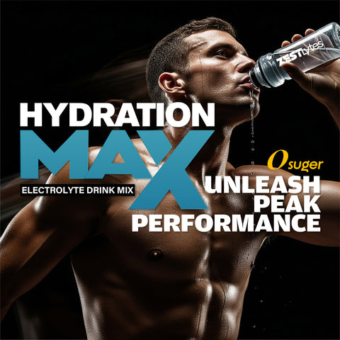 40 Sticks Sport Hydration Sugar Free Electrolyte Packets, High Sodium Low Calorie Electrolyte Powder Drink Mix, Liquid Daily IV Flavors | Salty Watermelon Raspberry Lemon Orange