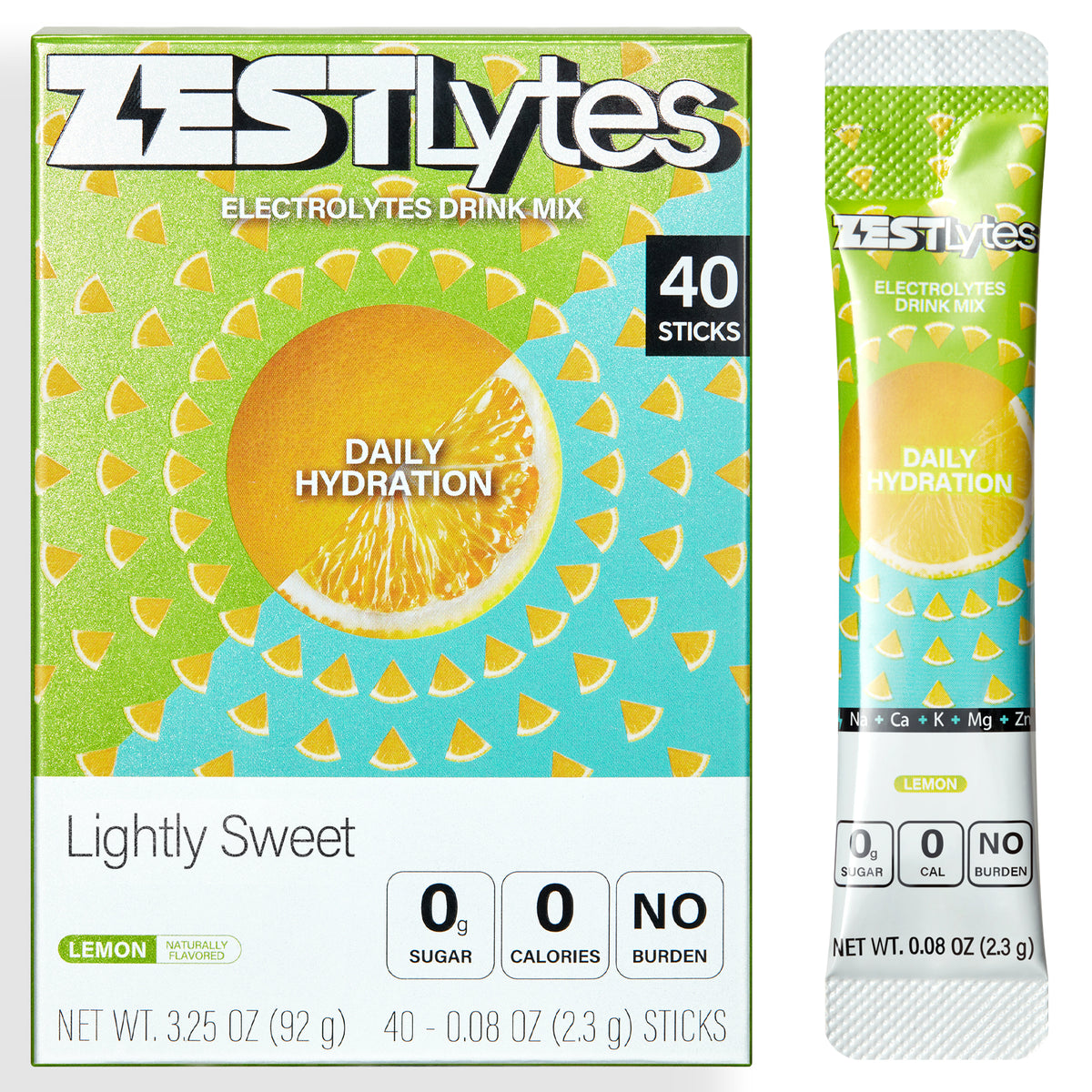 Sugar Free & 0 Calorie Electrolyte Hydration Packets