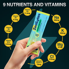 Salty Fruit Flavor Electrolyte Powder Drink Mix