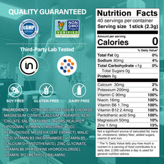 Sugar Free & 0 Calorie Electrolyte Hydration Packets